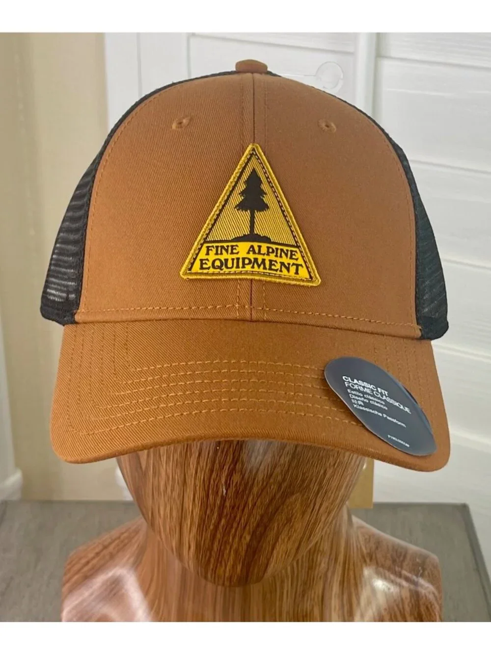The North Face Graphic Mudder ‘Fine Alpine Equipment’ Burnt Umber Trucker Hat